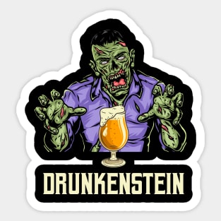 Frankenstein Parody - Funny Halloween Monster Sticker